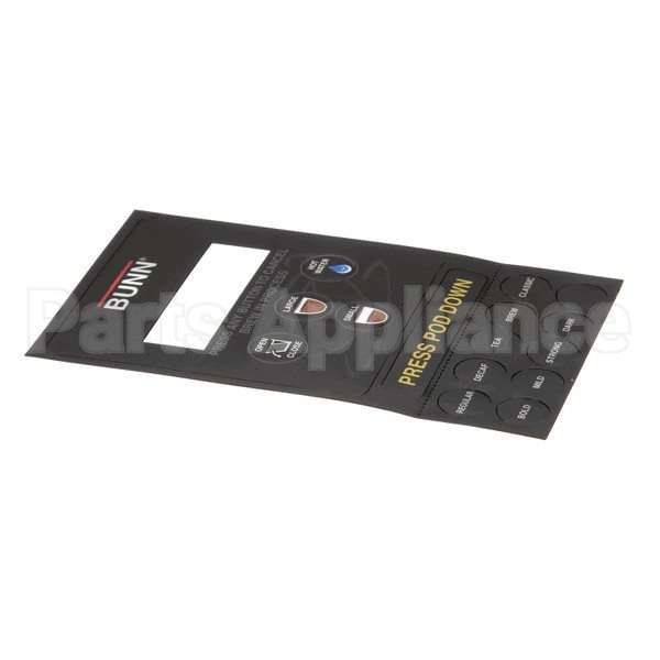 41145.0000 Compatible Bunn Decalsheet, Switch/Flvrlabels