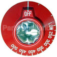 411680-3 Compatible Hobart Dial 2-3/8 D, Off-Low-250-500