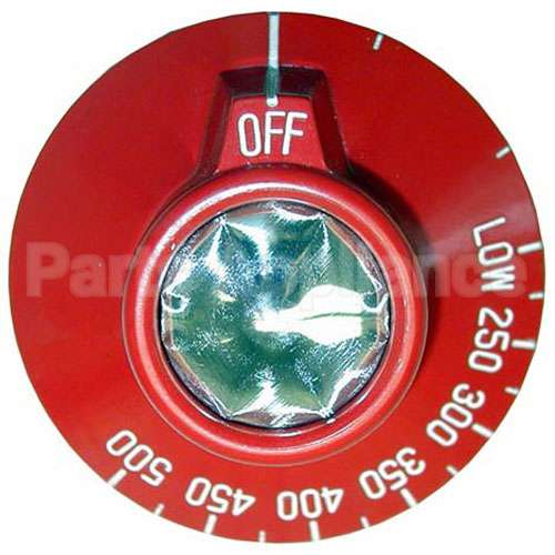 411680-3 Compatible Vulcan Dial 2-3/8 D, Off-Low-250-500