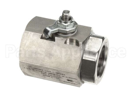 41227 Giles Valve, Ball,1-1/4, S/S, Drain, Eof-Bib