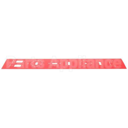 412450-1 Compatible Hobart Control Panel Plate