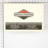 4134 Briggs & Stratton Foam-Filter (4 X 270843S)