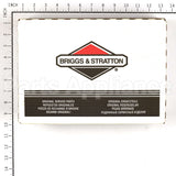 4138 Briggs & Stratton A/C-Filter (4 X 399806S)