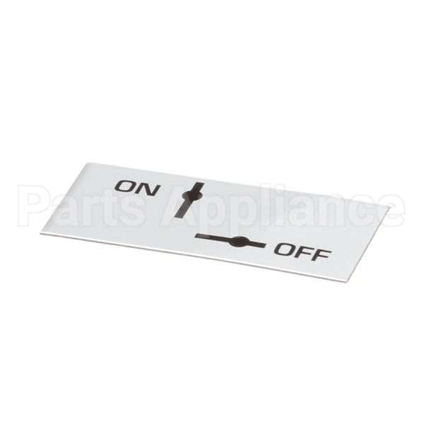 414708-1 Compatible Vulcan Plate, On-Off