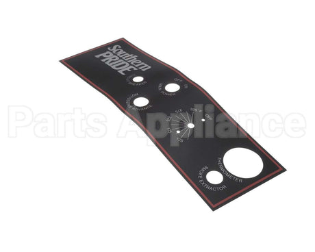 415020 Southern Pride Control Panel Overlay