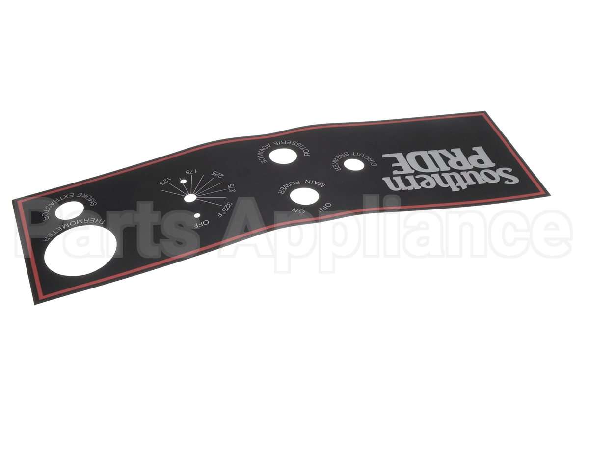 415020 Southern Pride Control Panel Overlay