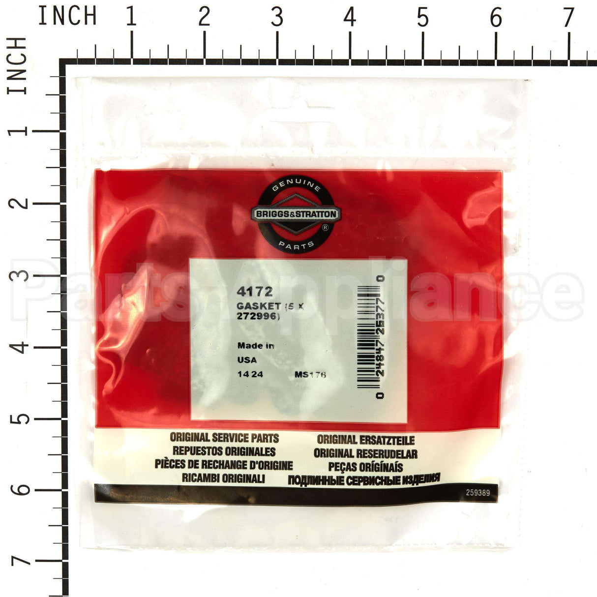 4172 Briggs & Stratton Gasket (5 X 272996)
