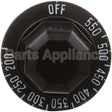 418060-1 Compatible Vulcan Dial - Off/200-550F