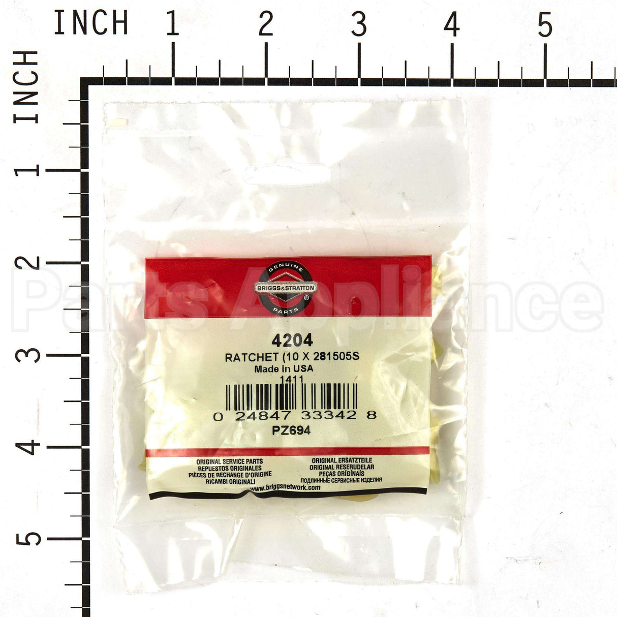 4204 Briggs & Stratton Ratchet (10 X 281505S)
