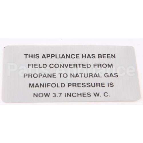 421727-3 Compatible Vulcan Propane To Np Plate