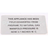 421727-3 Compatible Vulcan Propane To Np Plate