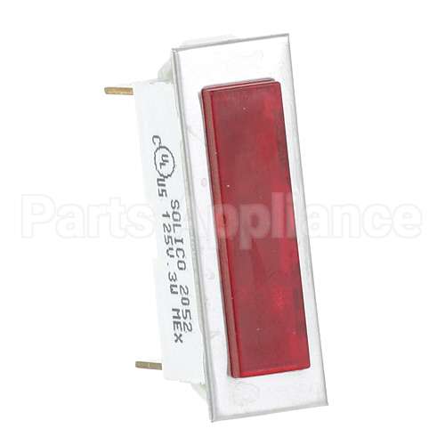 8071060 Compatible Frymaster Signal Light 3/8" X 1-5/16" Red 125V