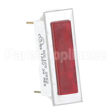 8071060 Compatible Frymaster Signal Light 3/8" X 1-5/16" Red 125V