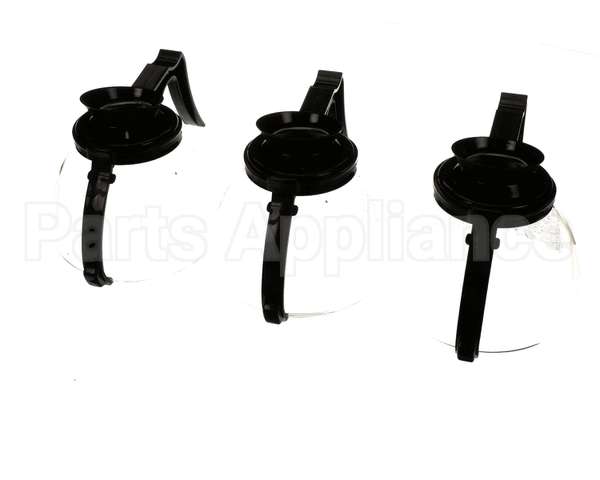 42402.7055 Bunn Decanter,Gl-Blk No Logo 3/Cs W/Rfid