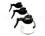 42402.7055 Bunn Decanter,Gl-Blk No Logo 3/Cs W/Rfid