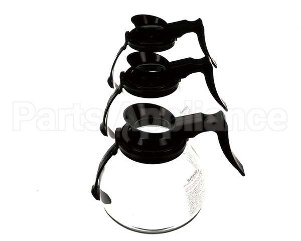 42402.7055 Bunn Decanter,Gl-Blk No Logo 3/Cs W/Rfid