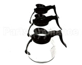42402.7055 Bunn Decanter,Gl-Blk No Logo 3/Cs W/Rfid
