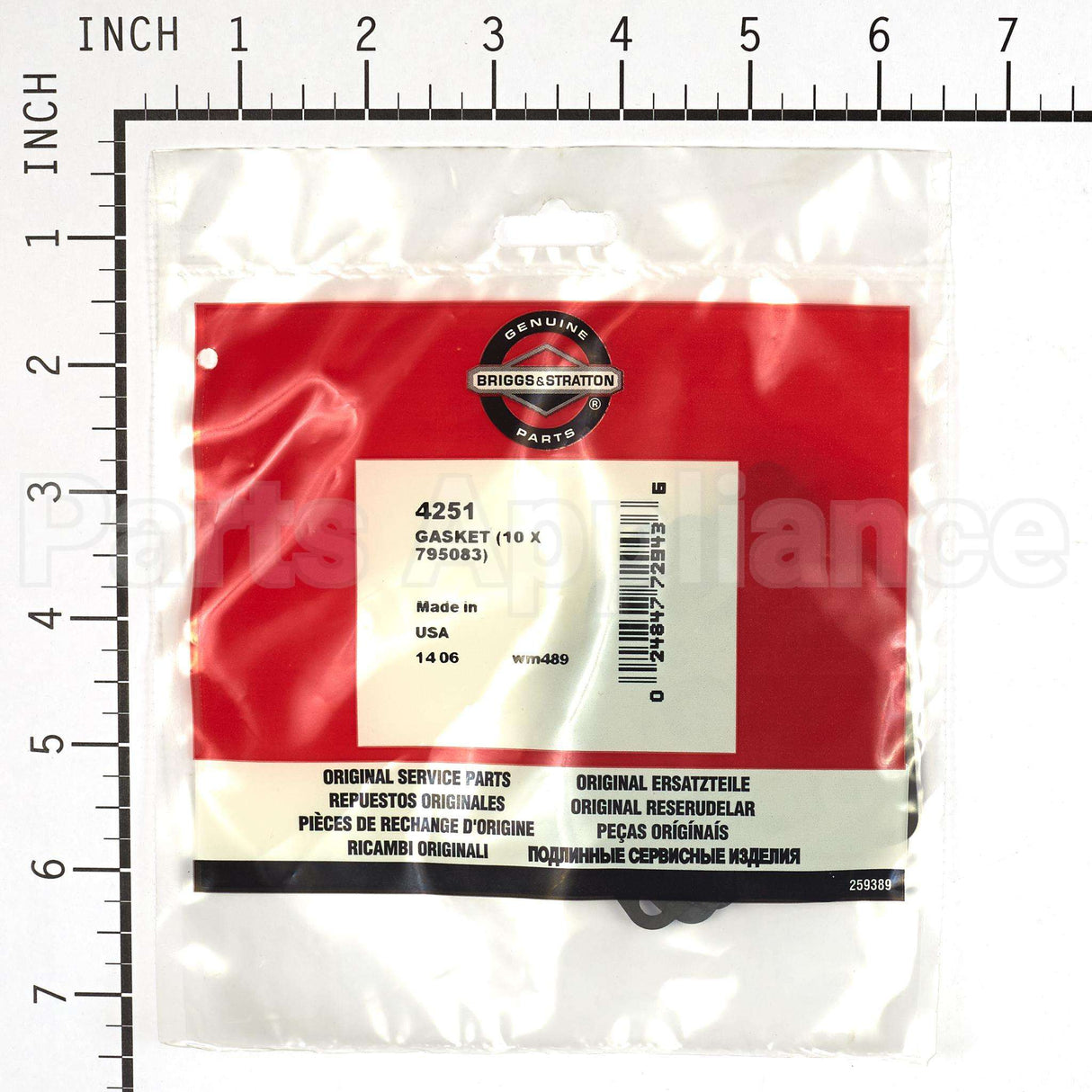 4251 Briggs & Stratton Gasket (10 X 795083)