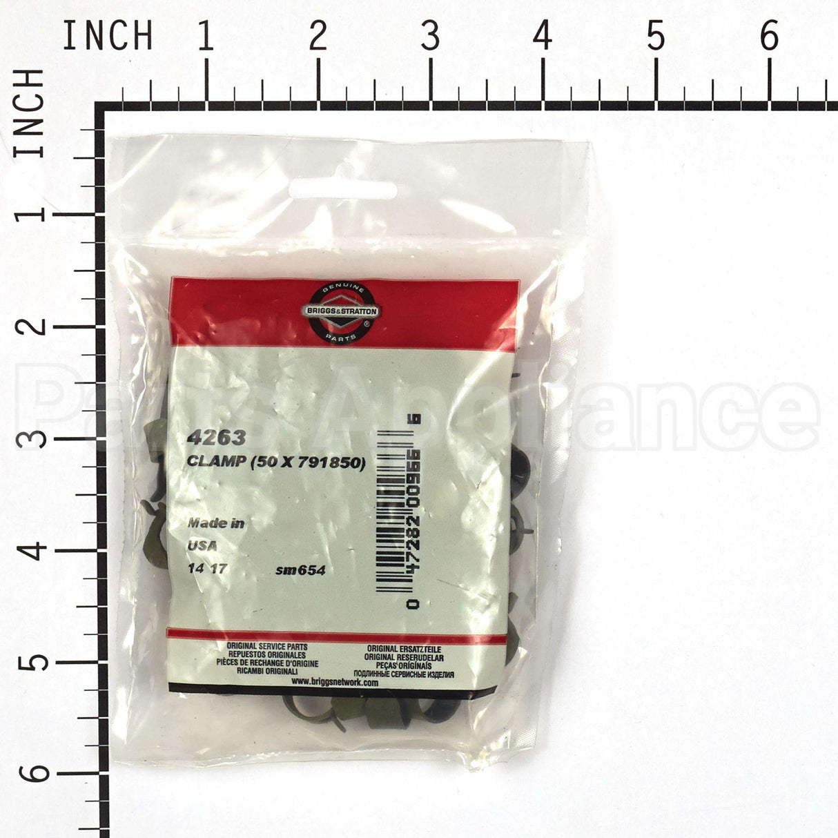 4263 Briggs & Stratton Clamp (50 X 791850)