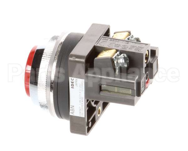 42MC-Y74 Biro Stp Btn, Red W/Ext Hd,Std Ring