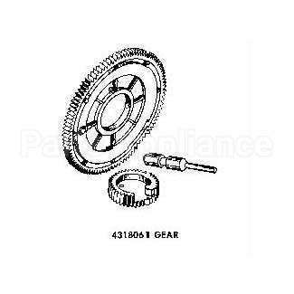 4318061 Whirlpool Gear
