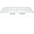 433681-2 Compatible Traulsen Shelf Kit Set Of 2, W/ C Lips