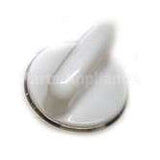 WH01X10310 GE Washing Machine Knob - White