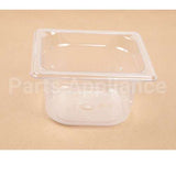 43581 Compatible Silver King 1/6 Size Plastic Pan 4In Deep