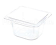 43581 Silver King Pan 1/6 Size 4 In Deep Plastic