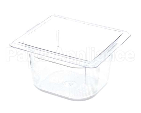 43581 Silver King Pan 1/6 Size 4 In Deep Plastic