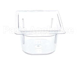 43581 Silver King Pan 1/6 Size 4 In Deep Plastic