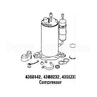 4388233 Whirlpool Compressor