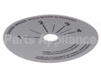 4400349 Univex Label,Srm20-40 Speed Control (98)(P)