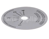 4400349 Univex Label,Srm20-40 Speed Control (98)(P)