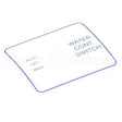 44030 Compatible Henny Penny Decal, Water Control, Hcw, Kfc
