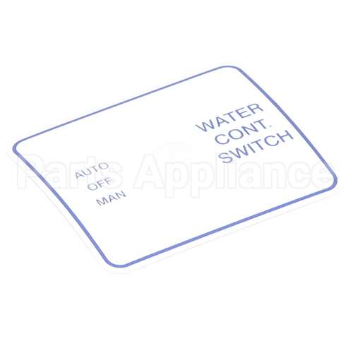 44030 Compatible Henny Penny Decal, Water Control, Hcw, Kfc