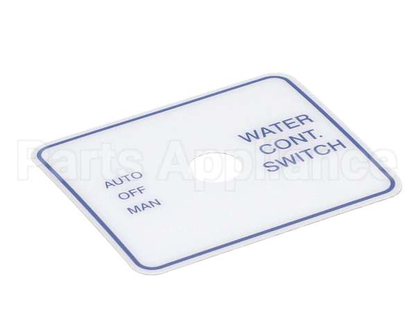 44030 Henny Penny Decal-Hcw-Kfc Water Control