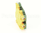 4405-18 Nieco Terminal Block 10Mm Grn/Yel (165 115.10)