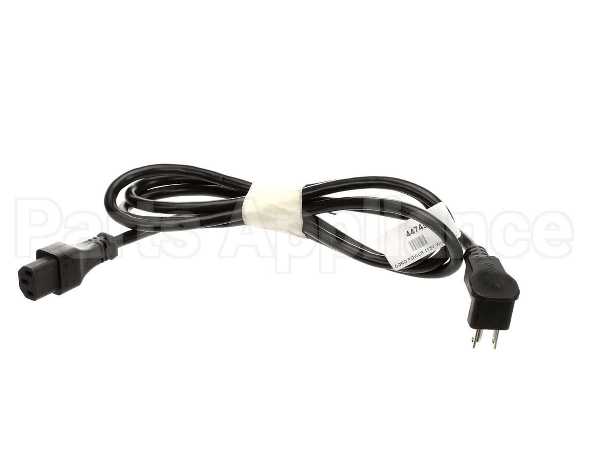 44745.0000 Silver King Cord Power 115V W C13 Plug