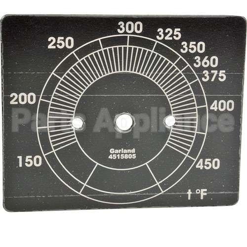 4515805 Compatible Garland Dial Scale Deg F 450