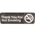 4521 Compatible Traex Sign, No Smoking, Blk