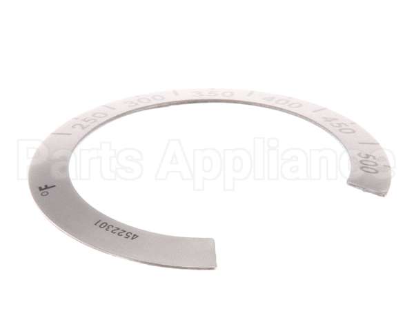 4522301 Garland Oven Top Knob Dial Deg F-Usr