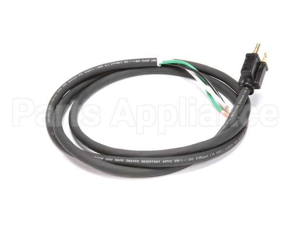 4523400 Garland Power Cord 6Ft.3/18Ga. 10Amp S