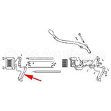 45609-1 Compatible Vollrath Leg, Front (Model 29)