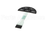 45759.1003 Bunn Grey Membrane Switch