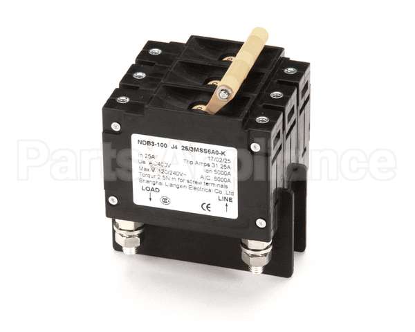 4600125 Garland Circuit Breaker - 25A (Yel Tog