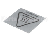 4601707 Garland Label - Iso Caution Hot