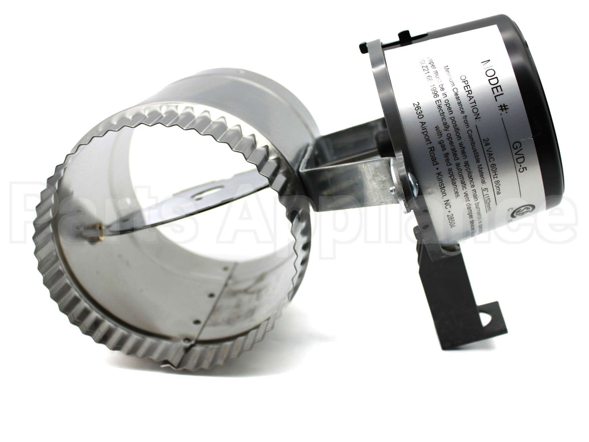 46487001 Field Controls 5" Gvd-5 Ventdamperlessharness