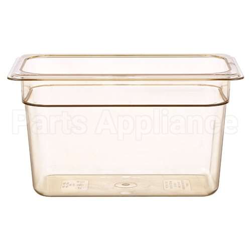 46HP150 Compatible Cambro Pan, Food, H-Pan, 1/4, 6"D, Amber