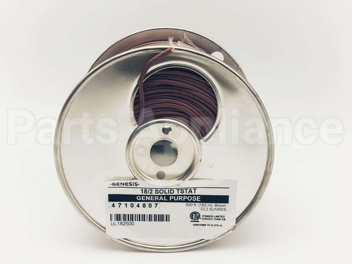 47104807 Honeywell 18/2 Solid Cl2(Pvc)Tstat 500Ft